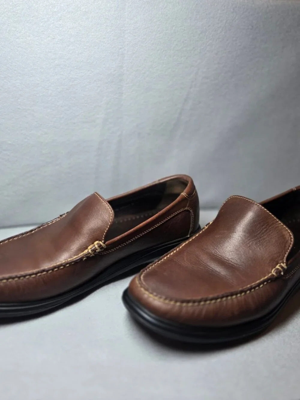 Cole Haan Brown Leather Loafers Size 10.5